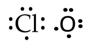 Cl和O价电子